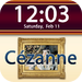 Clockscapes Paul Cézanne - Animated Clock Display